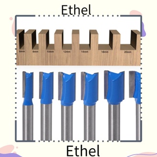 Ethel1 ดอกกัดมิลลิ่ง ร่องตรง เส้นผ่าศูนย์กลาง 8 มม. 5 6 8 10 12 14 16 18 20 มม.|งานไม้