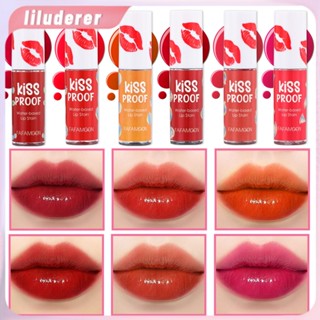 ลิปสติก Water Lip Glaze ลิปฟลูอิดย้อมไม่ซีดจางให้ความชุ่มชื้น Matte Lip Glaze ลิปกลอสข้ามพรมแดนติดทนนาน ลิปสติก HO