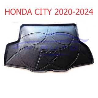 ถาดวางของท้ายรถ ถาดวางของ Honda City ฮอนด้า ซิตี้ 2020 - 2024 ถาดท้าย ถาดรองกันเปื้อนท้ายรถ ถาดท้ายรถ