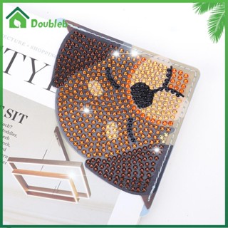 【Doub X ✮】au- ที่คั่นมุมหนังสือ พลอยเทียม 5D ลายจุดสุนัข DIY ✮