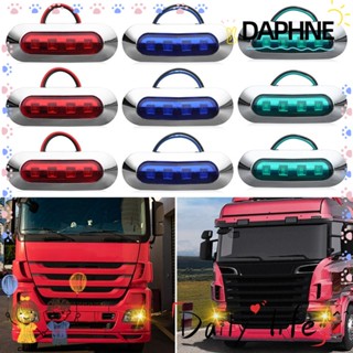 Daphne ไฟนําทาง Led DC 12V-24V สีแดง สีเขียว กันน้ํา สําหรับติดตกแต่งภายในเรือ