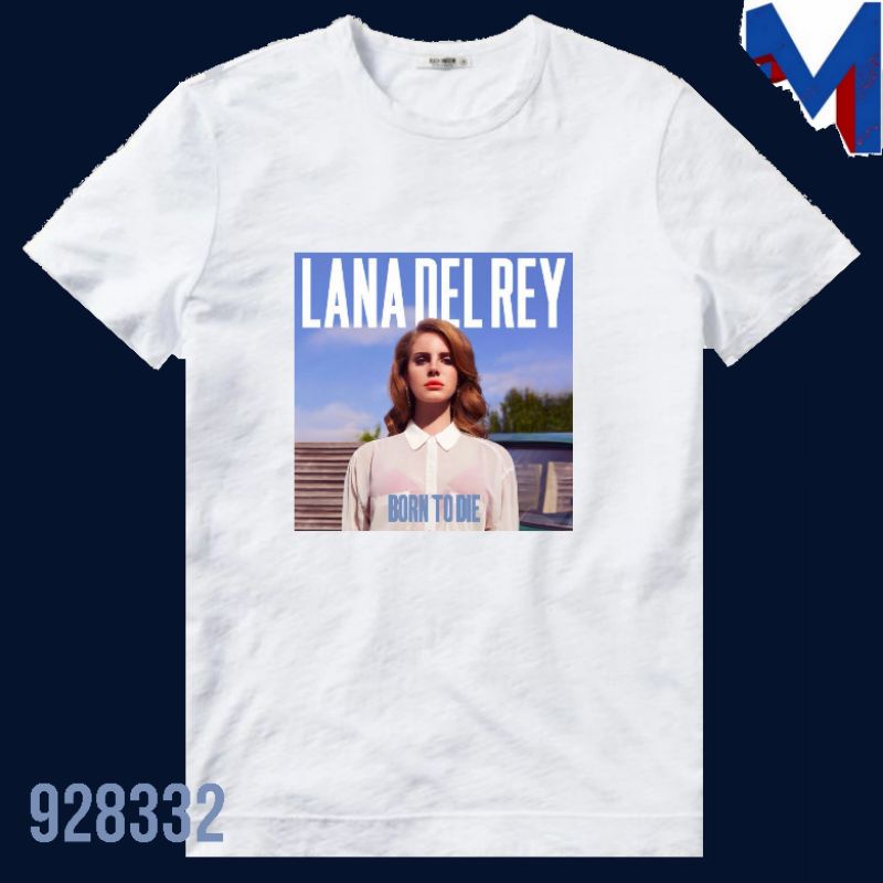 แฟชั่นใหม่ล่าสุด เสื้อยืด พิมพ์ลาย Lana Del Rey สําหรับผู้ชาย