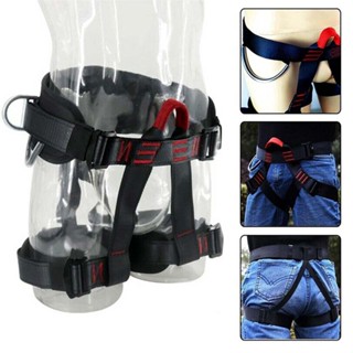 Safety Harness Seat Belts Sitting Rock Climbing Rappelling Tool With Bag Outdoor half body climbing fall protection mountain protective