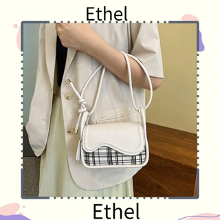 Ethel1 กระเป๋าสะพายไหล่แฟชั่น หนัง PU