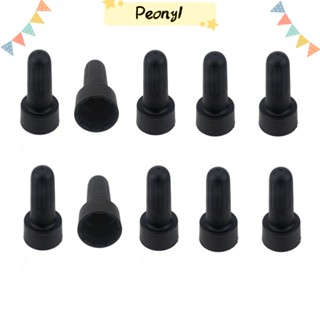 Pdony แหวนซ็อกเก็ต E26 ฐานกลาง E26 สีดํา 10 ชิ้น