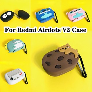 【imamura】เคสหูฟัง แบบนิ่ม ลายการ์ตูน สําหรับ Redmi Airdots V2 Redmi Airdots V2