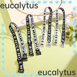 Eucalytus1 สายรัดบราชั้นใน กันลื่น เข้ากับทุกการแต่งกาย อุปกรณ์เสริม สําหรับสตรี 5 คู่