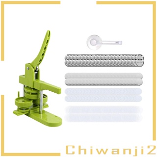 [Chiwanji2] เครื่องทํากระดุมโลหะ ทรงกลม 25 32 37 44 58 75 มม. แฮนด์เมด DIY สําหรับทํางานฝีมือ