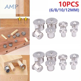 ⚡NEW 8⚡Dowel Center Point Pins Silver 6mm/8mm/10mm/12mm 10Pcs DIY SET Durable