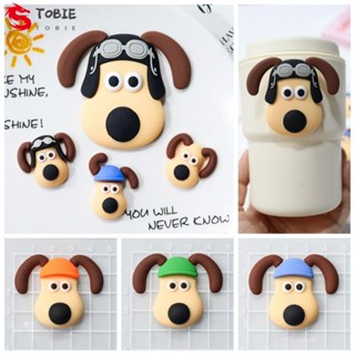 Tobie กิ๊บติดผม รูปการ์ตูนสุนัขน่ารัก 3D DIY สําหรับตกแต่ง 10 ชิ้น