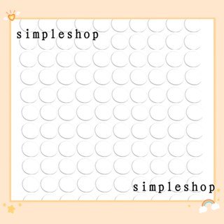 Simple ปะเก็นยางกันชนประตู ขาโต๊ะ ตู้ 100 ชิ้น