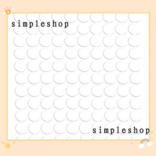 Simple ปะเก็นยางกันชนประตู ขาโต๊ะ ตู้ 100 ชิ้น