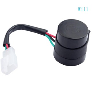 Will รีเลย์สัญญาณไฟเลี้ยว LED 3 Pin 12V สําหรับ GY6 50-250cc Moped ATV Pit Dirt