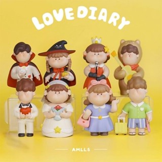 ตุ๊กตาฟิกเกอร์การ์ตูน Amarys Mystery Box Love Diary Theme เหมาะกับของขวัญ สําหรับตกแต่ง