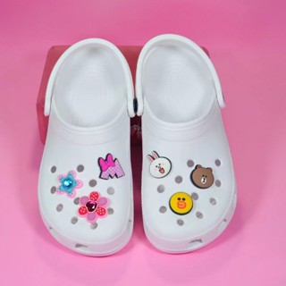 Get 4 Jibbitzs free Crocs Lite Ride Clog รองเท้าแตะ แบบลำลอง มาใหม่สุดฮิต ใส่ได้ทุกเพศ มีส่วนลดราคา