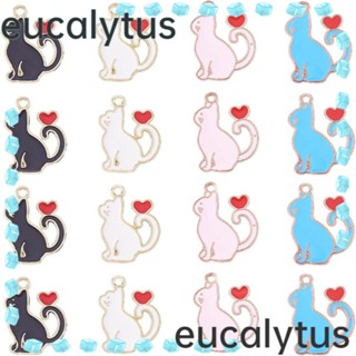 Eucalytus1 คีย์เวิร์ด : จี้แมวน้อย ทองเหลือง สีชมพู ดํา ลูกแมว สําหรับทําเครื่องประดับ แฮนด์เมด DIY