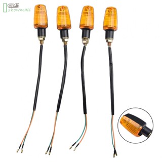 [ISHOWMAL-TH]Turn Signal Lights Motorcycle Turn Signal Lights With Amber Lens Brand New-New In 8-