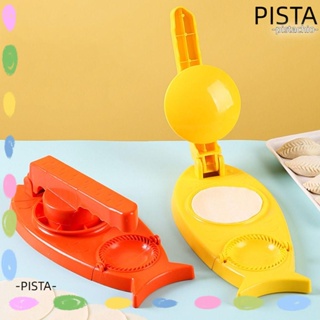 Pista เครื่องทําเกี๊ยว พลาสติก 2 In 1 กดผิวเกี๊ยว เครื่องมือทําขนมอบ มัลติฟังก์ชั่น แมนนวล แป้งกด แม่พิมพ์บ้าน