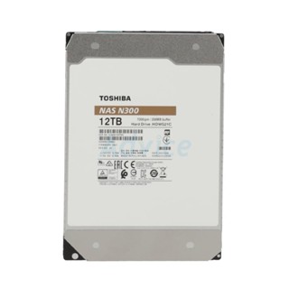 12 TB HDD TOSHIBA N300 NAS (7200RPM., 256MB, SATA-3, HDWG21CUZSVA)