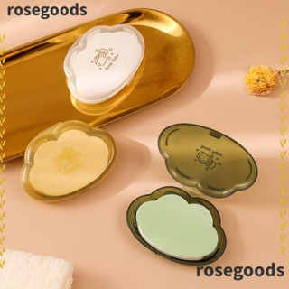 Rosegoods1 สบู่กระดาษ ลายมะพร้าว สตรอเบอร์รี่ แบบใช้แล้วทิ้ง ขนาดเล็ก สําหรับทําความสะอาดมือ อาบน้ํา ห้องน้ํา 50 ชิ้น