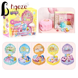 🎈รองรับ COD💖เทศกาลสงกรานต์ Little Fairy Pocket Toys Blind Box House Playset Collectible Toy Themed Accessories