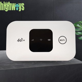 เราเตอร์ WiFi ไร้สาย 4G 150Mbps 4G 2100mAh ครอบคลุมกว้าง [highways.th]