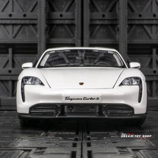 โมเดลรถยนต์ Porsche Cayenne Taycan Turbo S ขนาด 1:24 ของเล่นสําหรับเด็ก