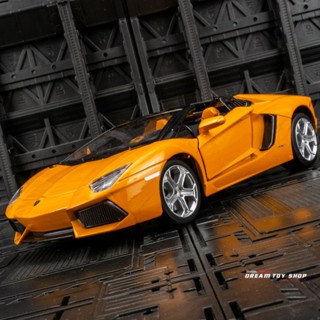 โมเดลรถยนต์ 1: 24 Lamborghini Evan Tower โลหะอัลลอย หลายเวอร์ชั่น แปลงได้ ของเล่นสะสม สําหรับเด็ก