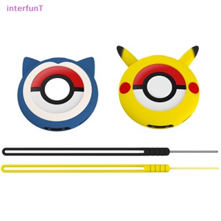 [InterfunT] เคสซิลิโคน ลายการ์ตูนอนิเมะ Pokémon Go Plus + กันกระแทก พร้อมเชือกคล้อง สําหรับ Pokemon Go Plus + [ใหม่]