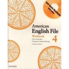Bundanjai (หนังสือเรียนภาษาอังกฤษ Oxford) (Out of Print) American English File 4 : Workbook +Multi-ROM (P)