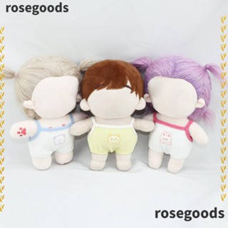 Rosegoods1 กางเกงขาสั้น ผ้าฝ้าย ขนาดมินิ 20 ซม. สําหรับตกแต่งบ้านตุ๊กตา