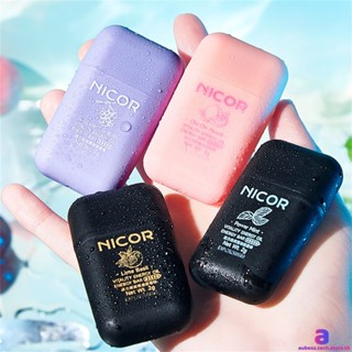 Nicor Nose Stick ของแท้มิ้นท์ Nasal Passage Stick ระดับการดูดจมูกขับรถ Refreshing Sober Stick Repair Nasal Box Double Hole Refreshing Stick AUBESSTECHSTORE AUBESSTECHSTORE