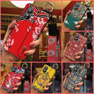 Soft case Anti-dust Phone Case For ZTE Blade L220 Chinese style Lanyard Shockproof Fashion Design Waterproof protective