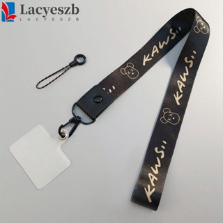 Lacyeszb เชือกเส้นเล็ก รูปหมี สําหรับแขวนป้ายชื่อ บัตรประจําตัว โทรศัพท์มือถือ