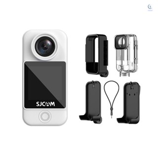 Sjcam C300 Pocket 4K 30FPS กล้องแอคชั่น 5G/2.4G WiFi กล้องกีฬา หน้าจอสัมผัส 1.33 นิ้ว 154° เลนส์มุมกว้าง 6 แกน กันสั่นไจโร มองเห็นกลางคืน กันน้ํา 30 เมตร