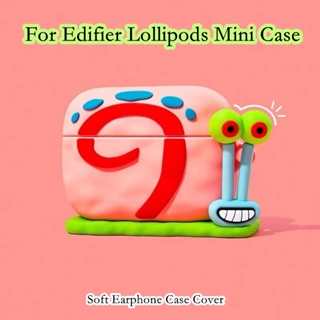 【ของแท้】เคสหูฟัง แบบนิ่ม ลายการ์ตูน สําหรับ Edifier Lollipods Mini