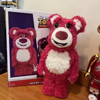 ตุ๊กตาหมี Lotso Bearbrick 28 ซม. 400% Be@rbrick ของเล่น ของขวัญ สําหรับตกแต่งบ้าน