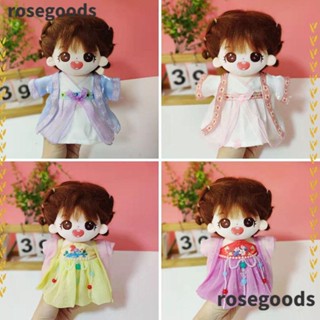 Rosegoods1 ชุดเสื้อผ้าแฟชั่น ขนาด 20 ซม. สําหรับตุ๊กตา DIY