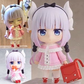 โมเดล Miss Kobayashis Dragon Maid Kanna (GSC Ver.) 10cm Action Figure 1963# Kanna Kamui Bunches Loli Tohru Thunder Dragon PVC Figure Packed in Box Model