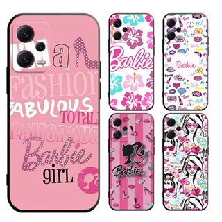 Redmi note 10 10 pro 10C Redmi 10 4g 5g Note9T 9RPO 9S Barbie girl เคสโทรศัพท์มือถือแบบนิ่ม ลายบาร์บี้ สําหรับ