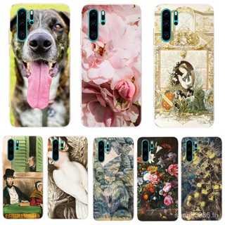 เคสโทรศัพท์ซิลิโคน TPU แบบนิ่ม สําหรับ Huawei P30 P30 Pro P40 P40 Pro