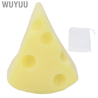 Wuyuu Facial Cleansing Bar  Soft Face Soap with Foaming Net for Adults Home Travel