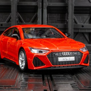 โมเดลรถยนต์ 1: 32 Audi RS7 แบบโลหะ ของเล่นสําหรับเด็กผู้ชาย