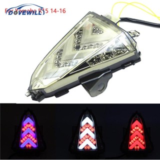 [Dovewill] ไฟท้ายรถจักรยานยนต์ LED 12V สําหรับ R15 2014-2016