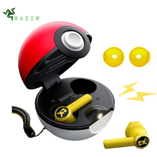 Razer Pokemon Pikachu หูฟังบลูทูธไร้สาย Tws Touch Gaming Earbuds Pokeball สําหรับ Iphone Xiaomi