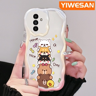 เคสโทรศัพท์มือถือแบบนิ่ม ใส กันกระแทก ลายการ์ตูนสัตว์ Nice Day สําหรับ Samsung galaxy A13 A13 5G A04s A14