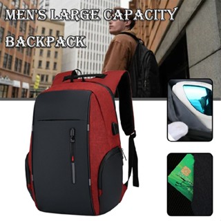 New Men Women Laptop Backpack Waterproof USB Rucksack Travel School Shoulder Bag