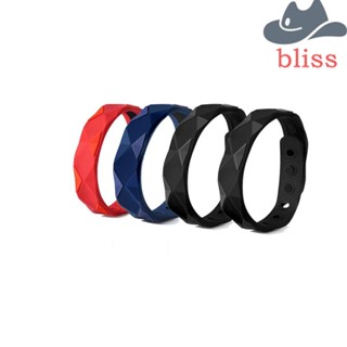 Bliss สายรัดข้อมือซิลิโคน กันน้ํา ป้องกันไฟฟ้าสถิตย์ เรียบง่าย สําหรับเล่นกีฬาบาสเก็ตบอล