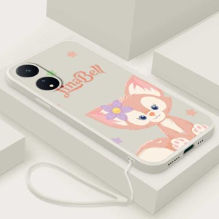 [ฟรีสายคล้อง] Oppo A38 4G ขอบตรง เคสนิ่ม LinaBell Disney เคส เนื้อแมตต์ มีสไตล์ ซิลิโคนเหลว เคส