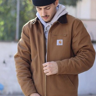 240U CARHARTT 23 spring American ancient Detroit canvas washed heavy Wang Xinkai same jacket interstellar jacket